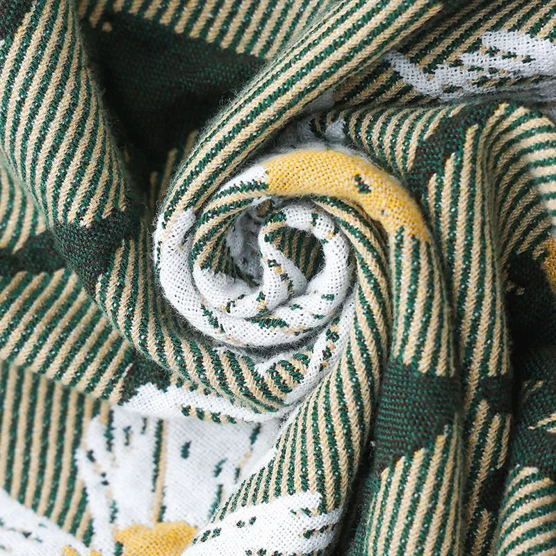 100% Cotton Blanket - Lawn Daisies